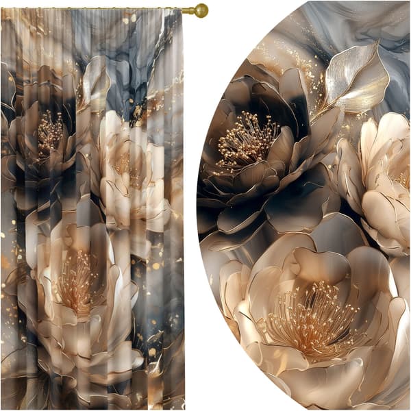 Gardin på tape print 436