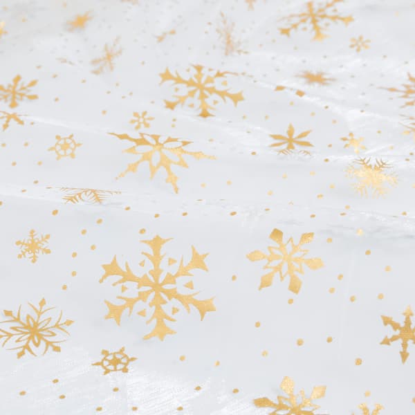 Julsnöflingeduk 140x360cm
