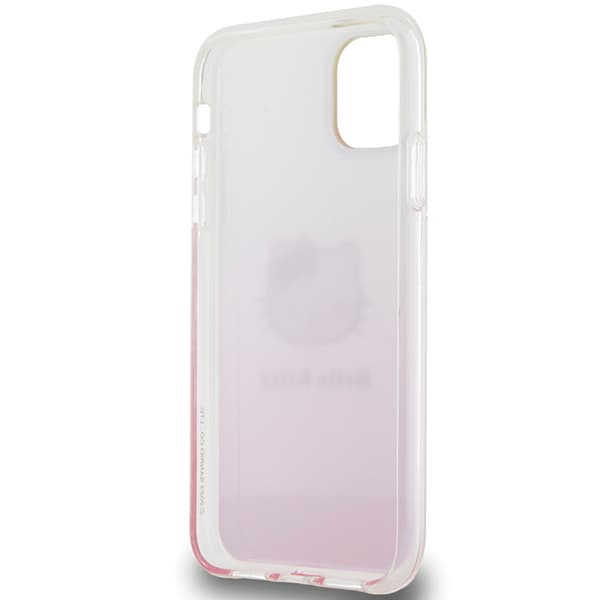 Hello Kitty IML Gradient Electrop Kitty Head-skal till iPhone 11 / Xr, Rosa