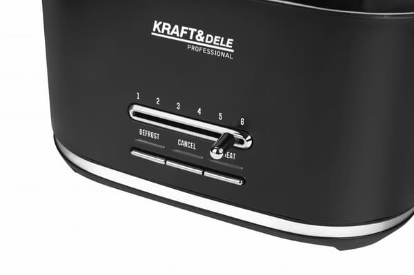 1000W elektrisk brödrost KD4154