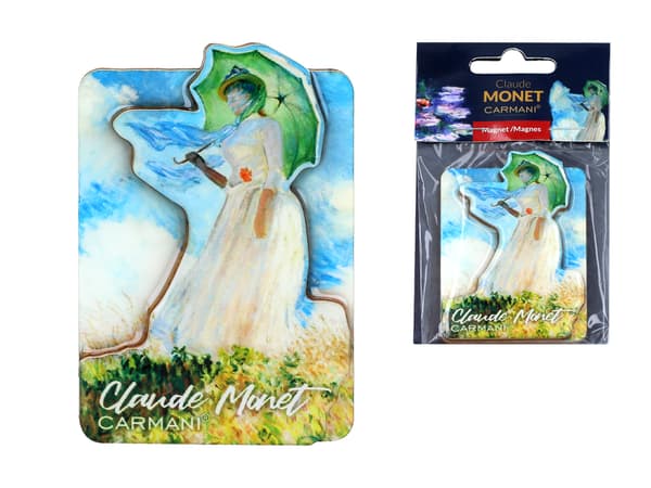 Carmani, magneten - Claude Monet/Kvinde med paraply