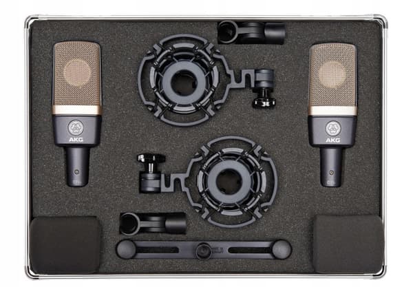 AKG C314 -sovitettu parikondensaattorimikrofoni