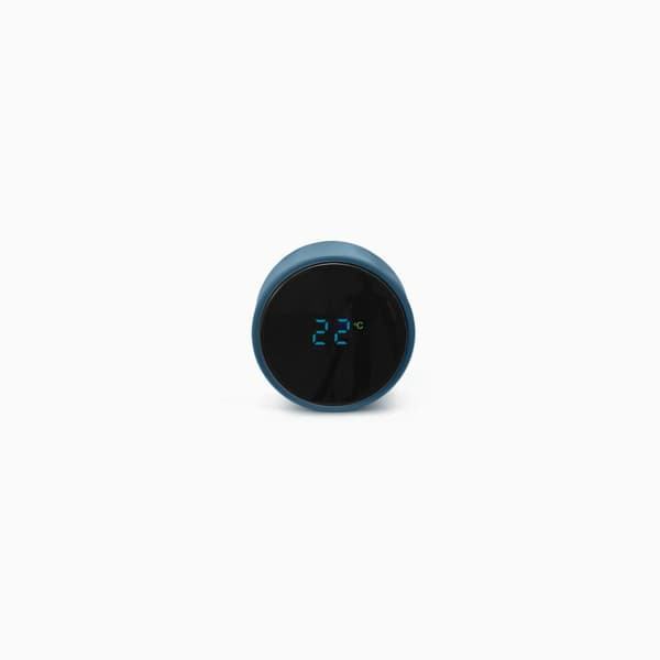 Lock med LED-termometer för 500 ml Nuvita termos, blå