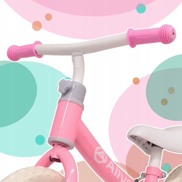 Allvo 12" Rosa Barnbalanscykel ALV-U547N