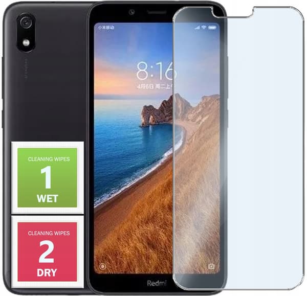 Härdat glas för Xiaomi Redmi 7A Skyddsglas 2.5D, 9H