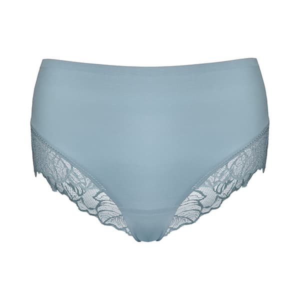 Esotiq PANSY högmidjade trosor 2-pack | Beige, Blå M