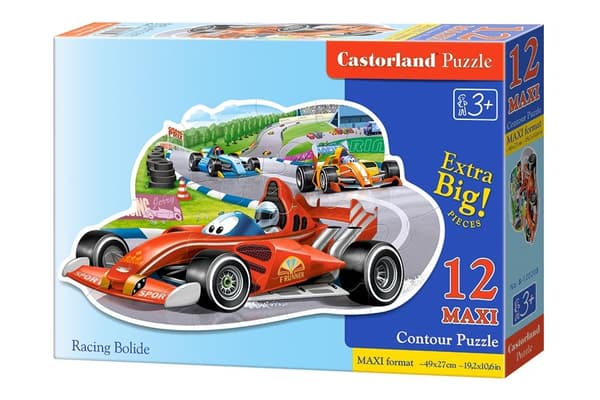 Palapeli 12 maxi Racing Bolide CASTOR