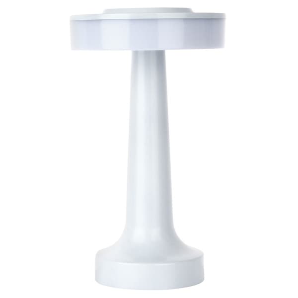 LED-pöytälamppu valkoinen langaton 3 valaistustilaa 21 cm