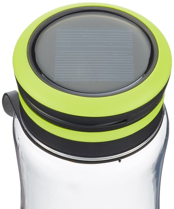 Gregster Transparent Flaske M 600 ml SOLAR LED
