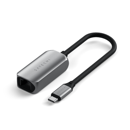 Satechi Ethernet-sovitin - USB-C 2.5 - Ethernet-sovitin (tähtiharmaa)