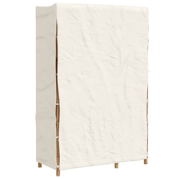 vidaXL Garderob, 110x45x170 cm, Bambu