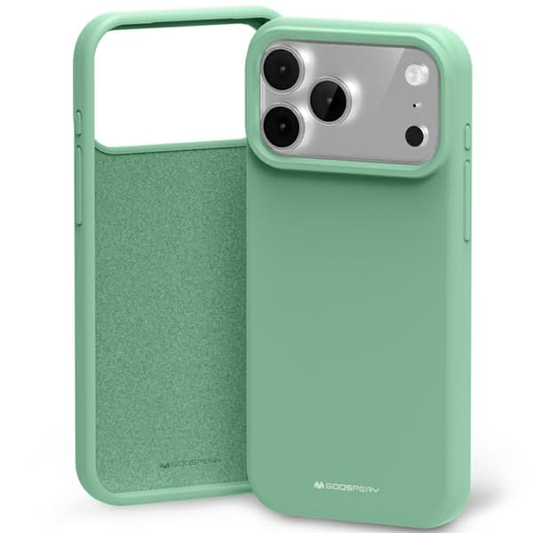 Mercury Silikonskal till iPhone 17 Pro Max Grönt