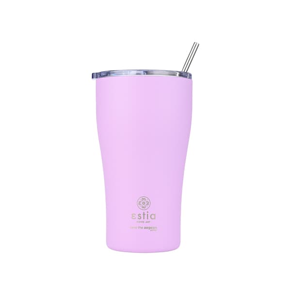 500 ml lavendel lila termosmugg