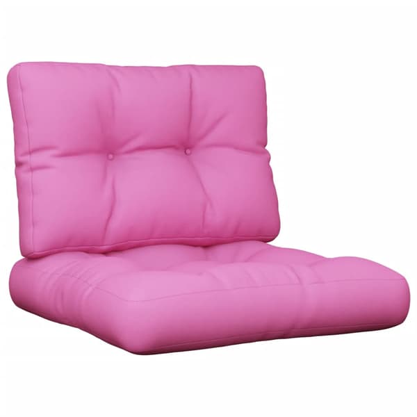 vidaXL Palldynor, set om 2, rosa, tyg