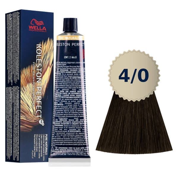 Wella Koleston Me + 4/0 -väri 60ml