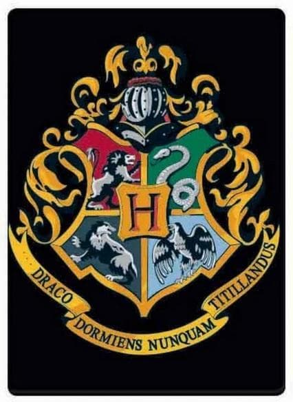 Harry Potter Hogwarts vapensköld magnet