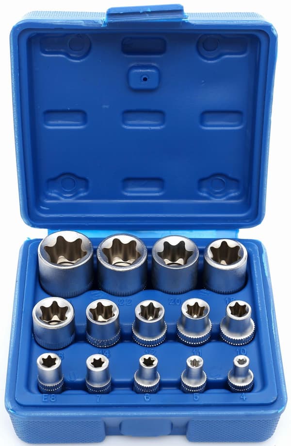 14-osainen Torx-hylsysarja KD10335