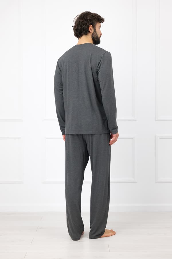 Chord herrpyjamas långärmad, långbyxor S