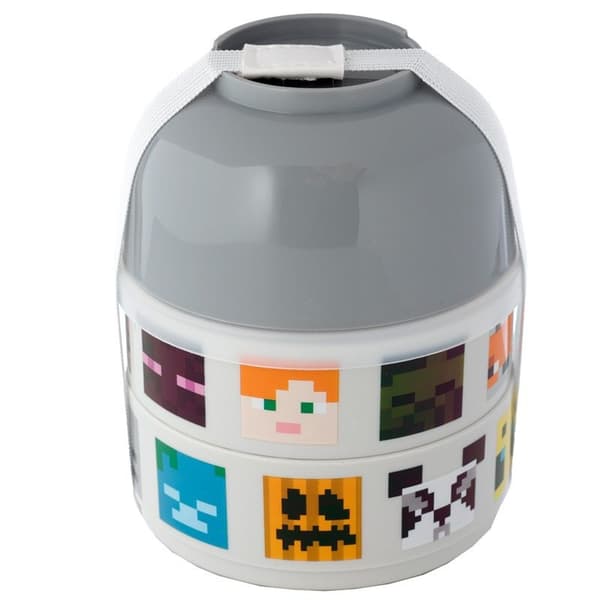 PKLBOX84 Matlåda ok. Minecraft-ansikten