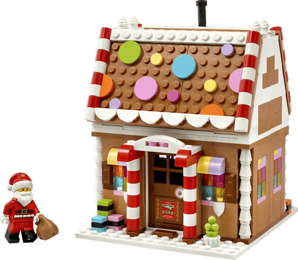 LEGO Julepeberkagehus 498-delt sæt (40809)