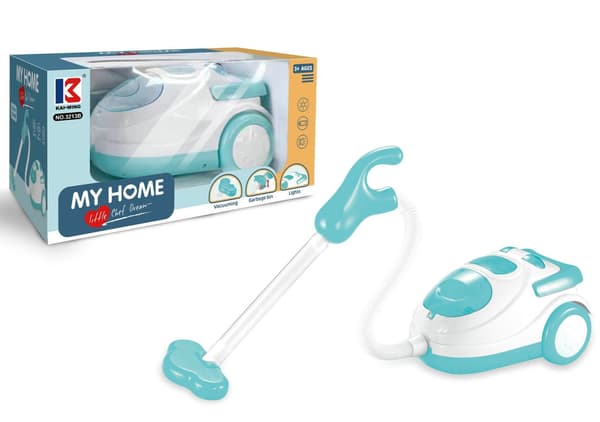 MIN HEMMA BLÅ DAMMSUGARE [INTERAKTIVA LEKSAKER]