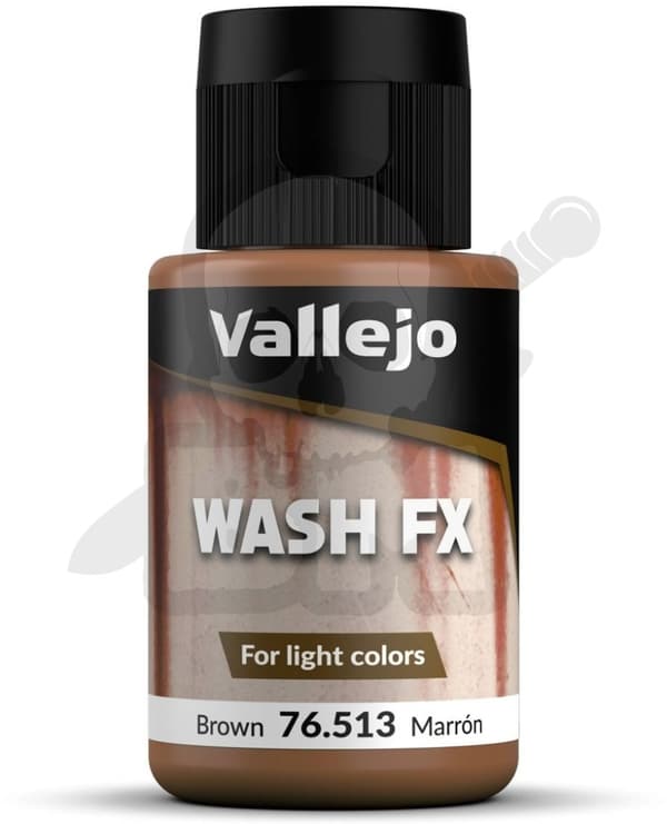 VALL-76513 Modelltvätt 35ml Brun