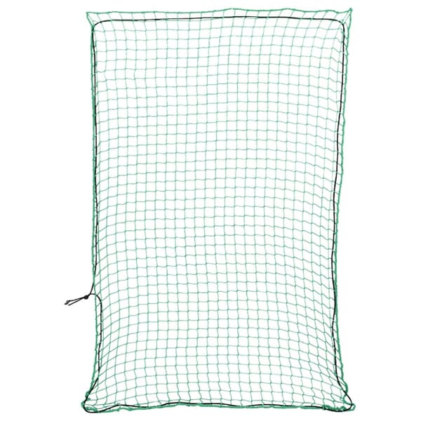 vidaXL Trailernet med elastisk reb grøn 2,2x1,5 m PP
