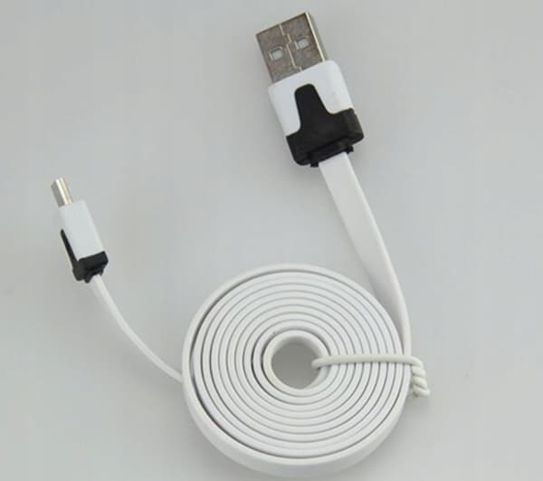 PLAT MICROUSB 2.0 1M LADDNINGSKABEL