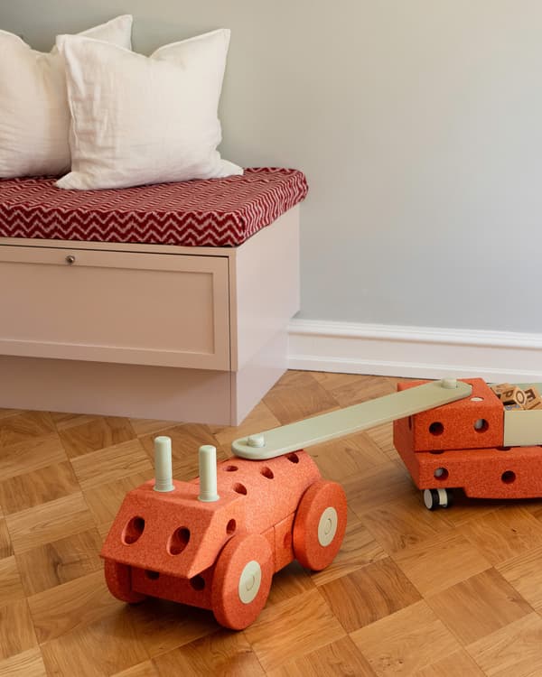 MODU - Balkar - 2 st - Bränd Orange / Dammig Grön