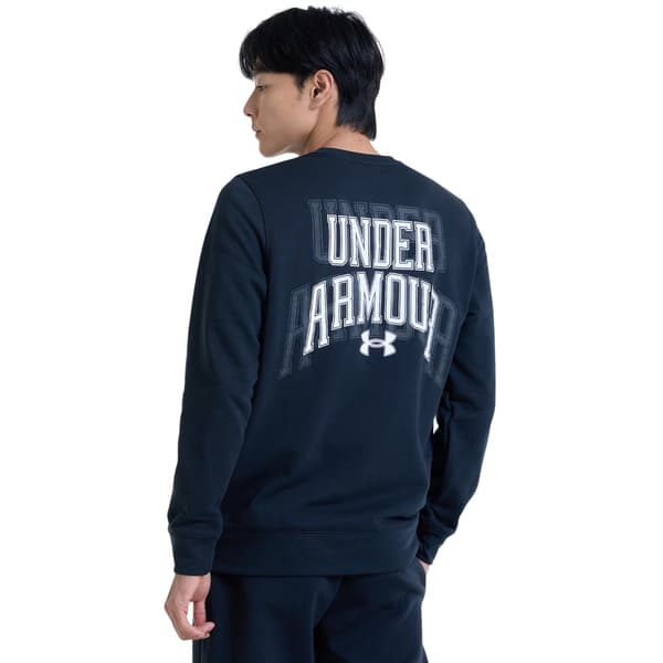 Under Armour Rival Terry Graphic Crew L herrtröja