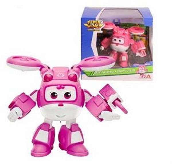 Super Wings fly Articulated Action Dizzy 8cm