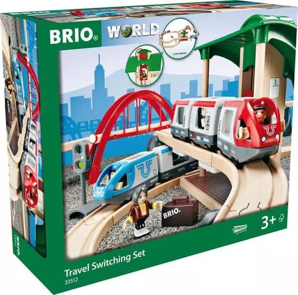 Brio World Stort Passagertogsæt