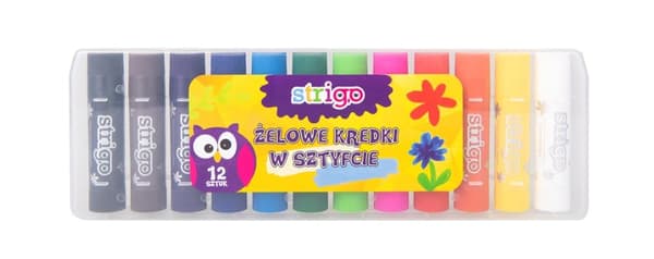 STRIGO 12-väriset geelikyniä