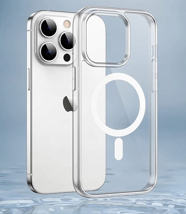 ETUI til iPhone 14 Pro til MagSafe MAT MAT ETUI + 9H skærmglas