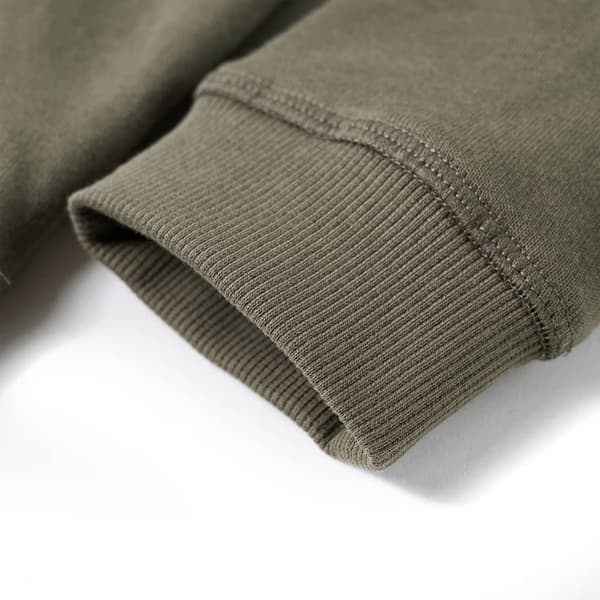Børnehættetrøje, khaki, 116