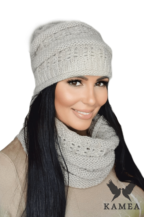 LIANA vintersæt til kvinder, beige