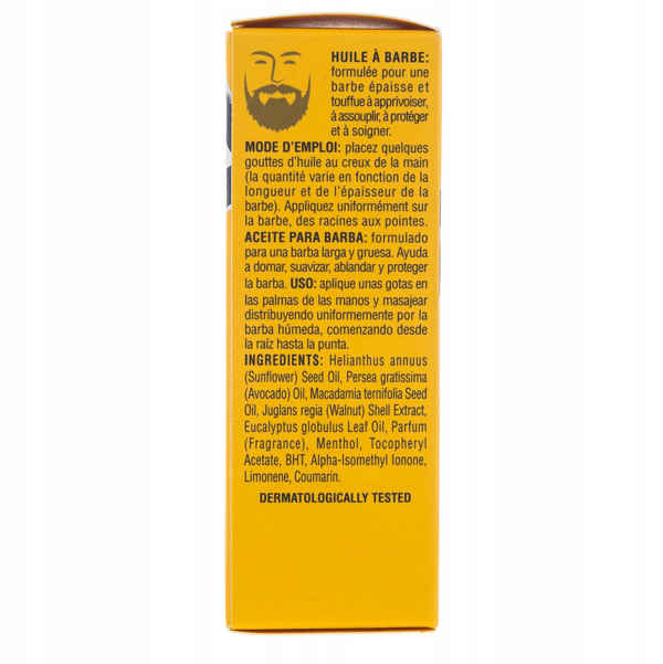 PRORASO Trä- och kryddolja för skägg, 30 ml