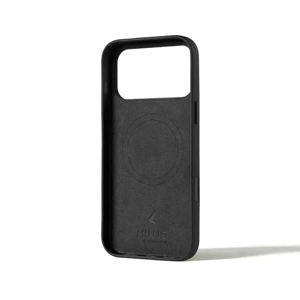 Mujjo - Læderpung til iPhone 17 Pro / Pro Max - Pung til iPhone iPhone 17 Pro Max / Brun