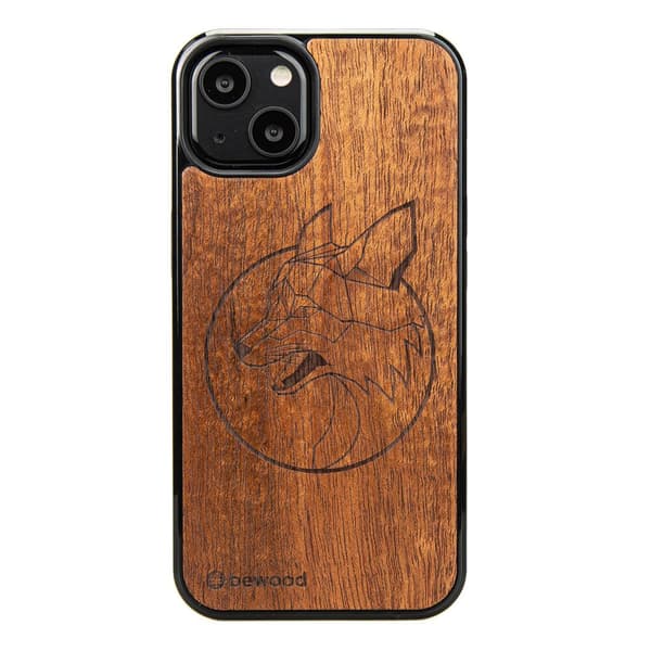 Træcover til iPhone 13 LIS MERBAU