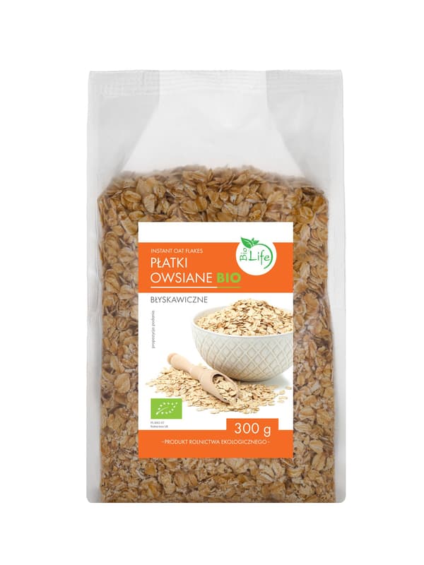 Pikakaurahiutaleet luomu 300g