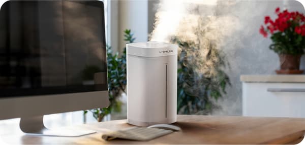 Luftfuktare Diffusor Ultraljud Jonisator Aromaterapi Tyst 3.5