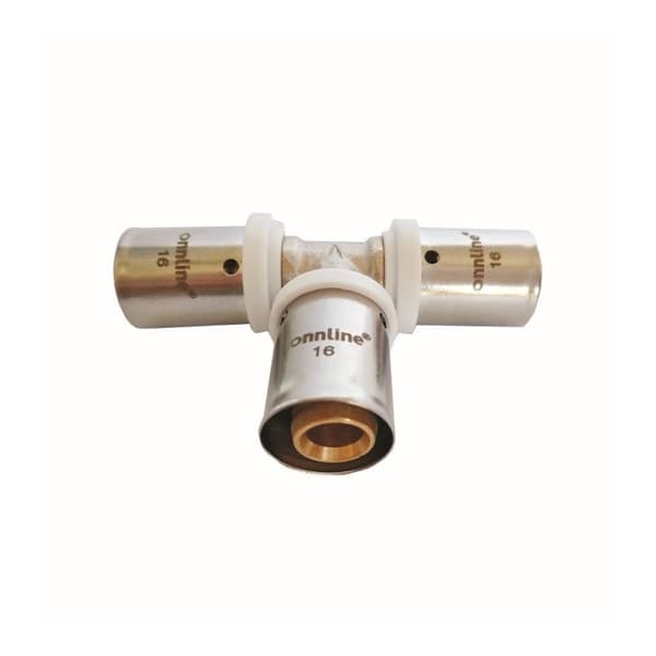 Pressad T-koppling 16x16x16 mm il U online