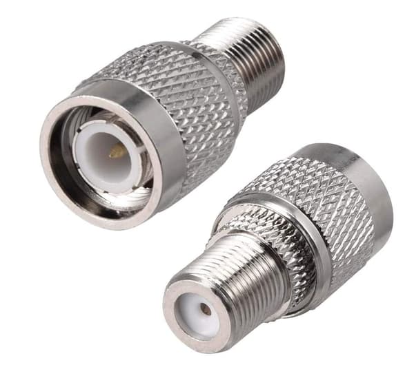 TNC-stik / F-fatning adapter