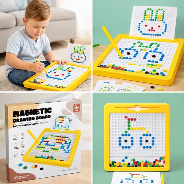 MAGNETISKT PUSSELBRÄDDE MAGPAD XL