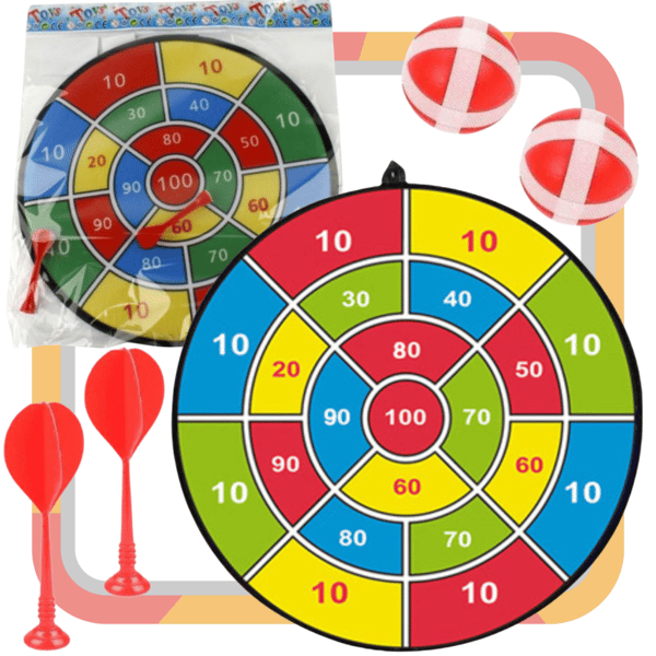 Dartspel Kardborrebräda Säker Dart Dartfärdighet För Barn
