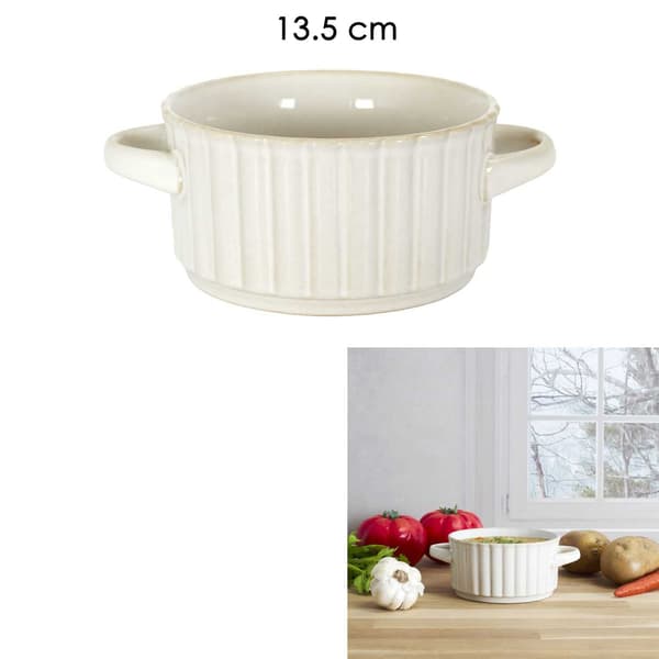 RUSTICA Keramisk Suppeskål 13,5 cm