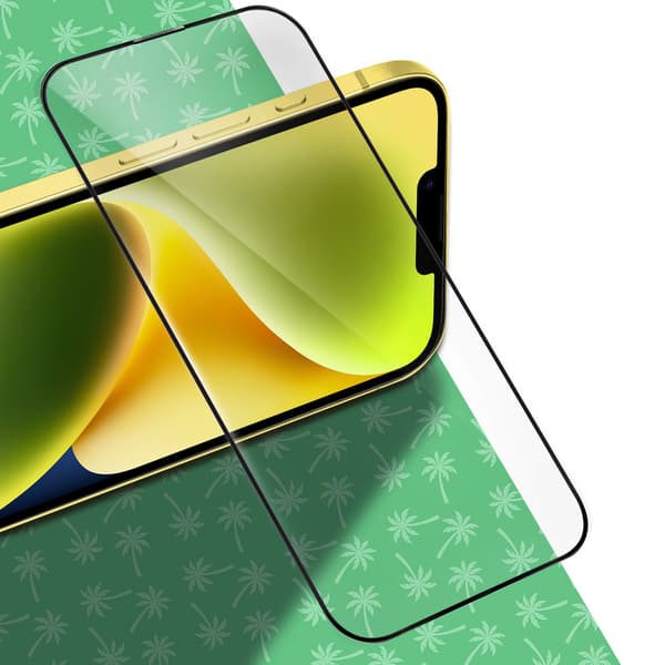 5D Full Glue Smart Palm Härdat Glas för iPhone 14