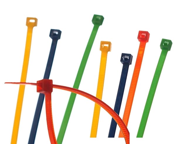 Kabelbinder Gul 190 mm x 4,5 mm 100 stk.