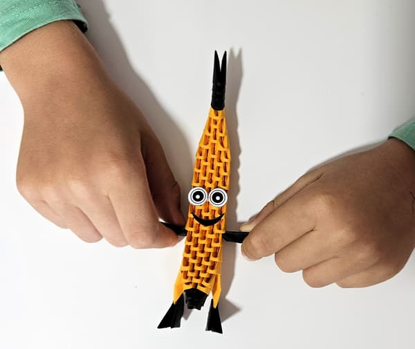 Origami 3d. Banan