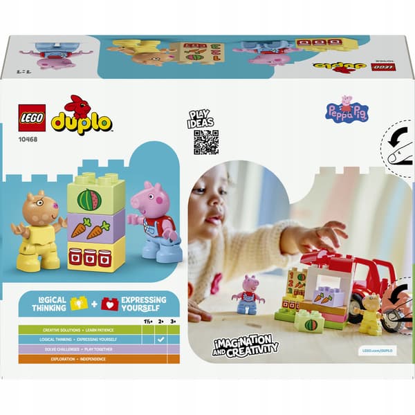 LEGO DUPLO Klodser Gurli Gris Traktor og Marked 10468